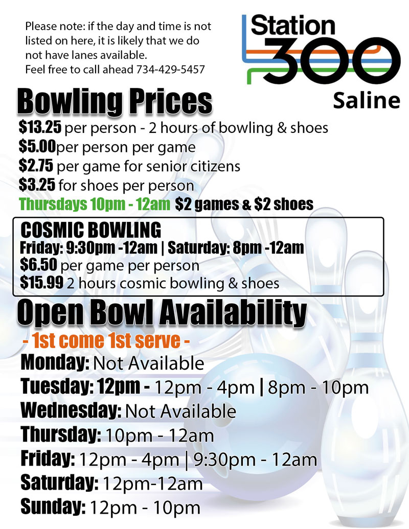 openbowl hours