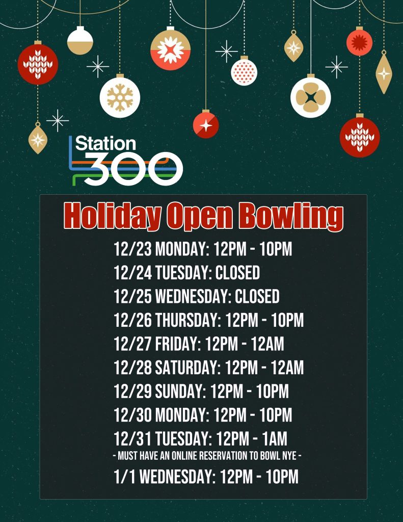 holiday open bowling