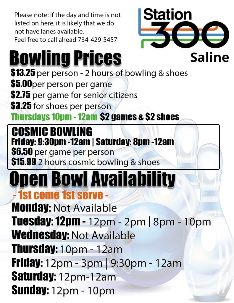 openbowling hours