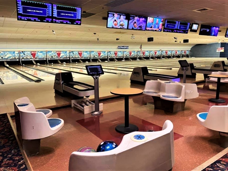 bowling lanes